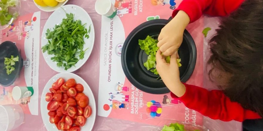 Minik Şefler Max Level Kids’te buluştu