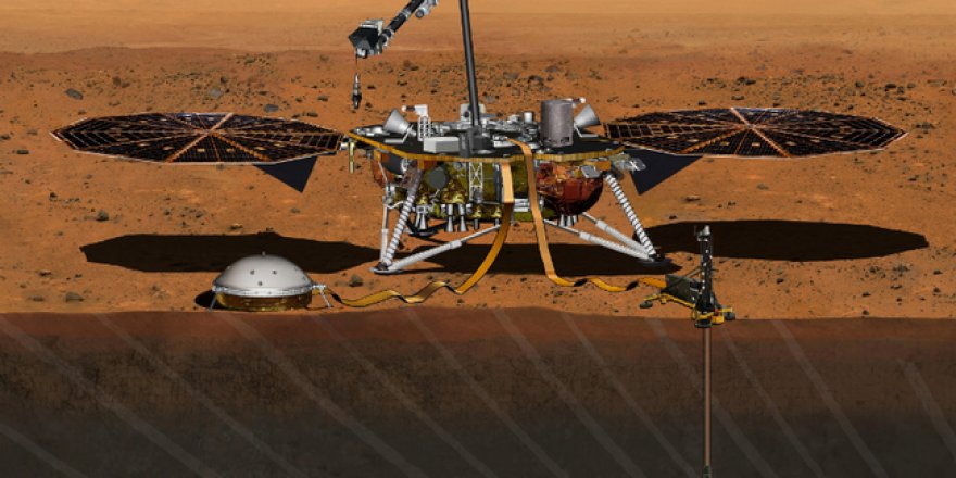 NASA robotu Insight Mars'a iniş yaptı