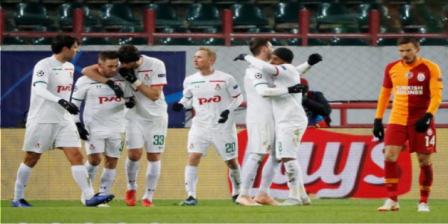 Galatasaray Lokomotiv Moskova'ya yenildi: 2-0
