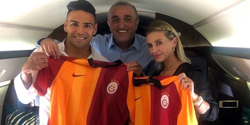 Galatasaray'ın yeni transferi Falcao, İstanbul'a geldi