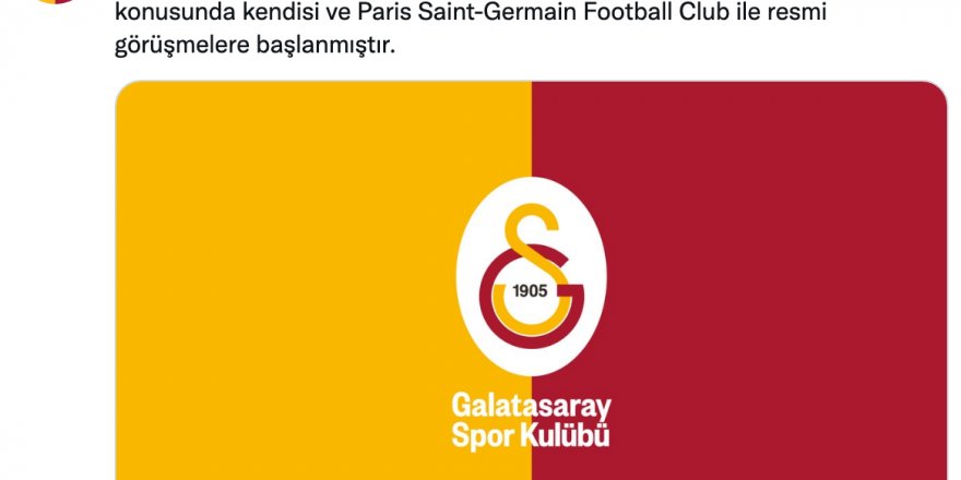 Galatasaray'dan son KAP geldi.