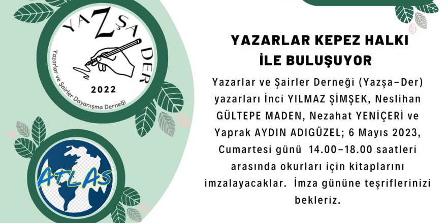 Antalya'da okurla buluşma