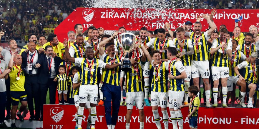 Fenerbahçe 7. kez kupanın sahibi oldu