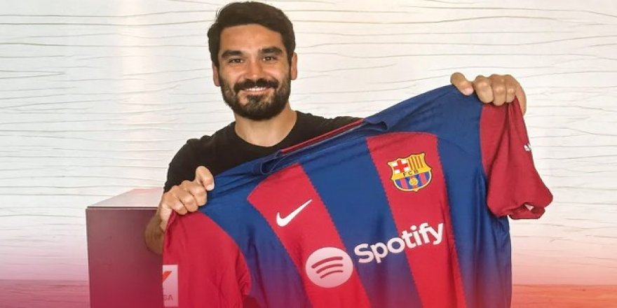 İlkay Gündoğan Barcelona'da!